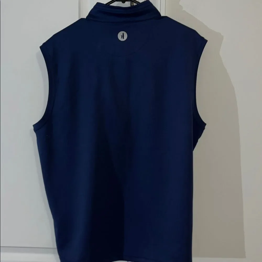 Johnnie-O Duffy $148 model golf outdoor Pullover vest M Team USA Lacrosse LAX